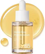 TOSOWOONG Honey Glow 65% Propolis Serum, Hyaluronic Acid, Kojic Acid, Niacinamide, Hydrating Facial Soothing Moisturizer for Irritated Uneven Skin Tone, Glass Skin, Korean Skin Care, 33ml, 1.11 fl.oz.
