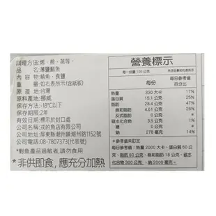 【肉董仔】高級薄鹽鯖魚片 170g/片 挪威鯖魚 魚片 煎魚