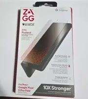 NEW ZAGG InvisibleShield XTR3 Glass Screen Protector Google Pixel 9 Pro Fold