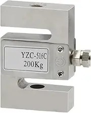 Weight Weighing Sensors, Two Way S Type Load Cell 100KG To 2000KG High-Precision Pull Pressure Weight Sensor For Platform Scale, Rail Weighbridge for Weight High Pressure Tension Weighing(500KG)
