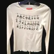 New with Tags Stranger Things Long Sleeve Top size XS