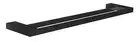 BATHROOM ACCESSORIES FITTINGS - TOWEL RAIL BAR DOUBLE 600mm SQUARE MATT BLACK