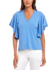 Karen Kane Flutter Sleeve Top