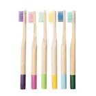 6 PCS Bamboo Friendly Toothbrush Child Bulk Toothbrushes Ordinary