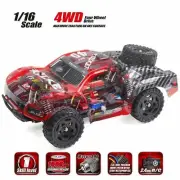 REMO 1/16 RC Truck 4WD High Speed Off-road 2.4G RC Car Short Course Truck Gift
