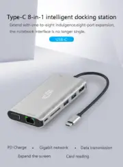 Type-C USB-C Multifunctional Multi-function Docking Station OT-9591B