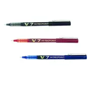 Pilot V7 Hi-Tecpoint Ultra Rollerball Fine Pen 12pcs - Blue