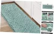 Bathroom Rugs Bath Mat Bath Rugs Bath Mats for Bathroom 59" x 20" Aqua Foam
