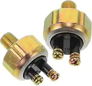 Generic 2pcs Brake Light Switch Switches The Switch Brake Light Light Switch Forklift Truck Parts Stop Switch Pressure Switch Forklift Truck Accessory Brake Switch Golden Iron