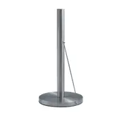 Euroline Stainless Steel Kitchen Paper Towel/Tissue Roll Holder Organiser Silver
