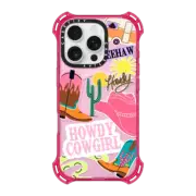 iPhone 16 Pro Bounce Case MagSafe Compatible Howdy Cowgirl