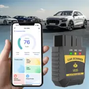 Car OBD2 Scanner Reader Bluetooth Wireless Auto Diagnostic Scan Tool Clear/Reset