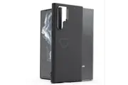 For Samsung Galaxy S22 Ultra 5G Case Matte TPU Clear Slim Shockproof Cover-For Galaxy S22 Ultra-Black