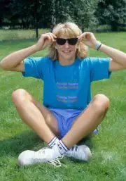Steffi Graf German Tennis Star In Bruhl 1986 Old Photo 28