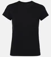 [Rick Owens] Rick Owens Cotton jersey T-shirt AU 12 black