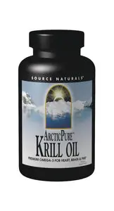 Source Naturals, Arctic Pure, Krill Oil, 500 mg 120 Softgels