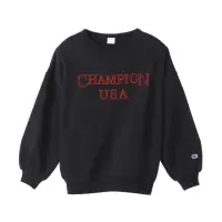 在飛比找momo購物網優惠-【Champion】官方直營 Womens Logo 寬袖大