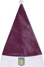 Aston Villa FC Christmas Santa Hat