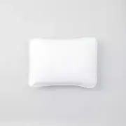 Barbara Barry 1008C White Moondrops Pique Decorative Baby Pillow 12 x 16