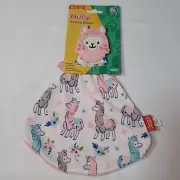 Nuby Teething Blankie Blanket 0+ Months BPA Free Silicone Teether Llama NWT