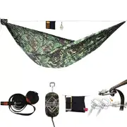 Camping Hammock, Ultralight Portable Hammock 11' * 55" Camo-11' Single Layer