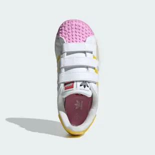 【adidas 官方旗艦】LEGO X SUPERSTAR 運動休閒鞋 貝殼 童鞋 - Originals IF2910