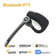 Anysecu Wireless Bluetooth Headset For Android Radio Cell Phone REAL PTT ZELLO