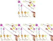 Angoily 4 Sets Stretchy Hands Sticky Ghosts Pumpkins Funny Stretchy Climber Party Supplies