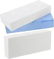 STOBOK Water Absorbent Sponge Set 3 Pcs Art Painting Sponges Round Blending Sponge for Acrylic Oil Watercolor Fabric Paint Dye Safe for Ages Random