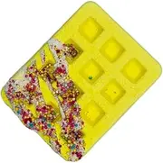 Bubblegum Square Waffle Bath Bomb