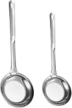 Large Strainer Mesh Oil Filter Spoon Multi-Function Skimmer Spoon for Cooking