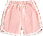 [Ikevan] Toddler Kids Boys' Beach Shorts Quick Dry Athletic Shorts with Drawstring Boys Basketball Running Shorts