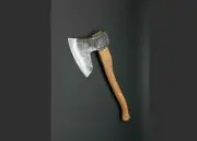 Handmade Smith Carbon Steel Viking Axe Wood Handle Hunting Axe-Free Engraving M