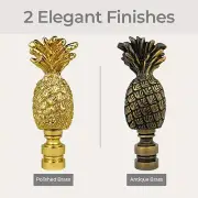 Royal Designs, Inc. Lamp Finial Resort Pineapple Tropical Shade Topper