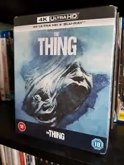 The Thing Blu Ray 4K Steelbook Unopened