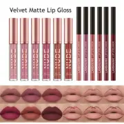 Matte Lip Gloss Lip Gloss Makeup Lip Glaze Lipliner Moisturizing Waterproof ]