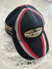 Supreme FW24 Black Endurance Series 6 Panel Cap Hat One Size New IN HAND