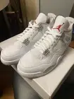 Air Jordan Retro 4 White Oreo Size11
