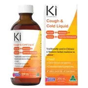 Ki Cough & Cold Liquid 200 mL - Natural Relief Cough, Sore Throat Common Cold