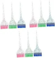 Baluue 3sets Hair Tinting Brush Hair Coloring Brush Soft Bristles Comfortable Handle Perfect for Dyeing 3pcs*3