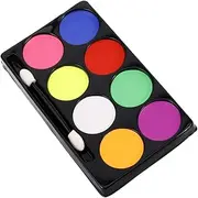 8 Bold Paint Cream for Boys and Girls Long-lasting Face Makeup Palette for Parties Festivals Safe Gentle Easy to Apply Remove