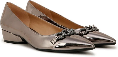 Naturalizer Womens Becca Pointed Toe Low Heel Flats
