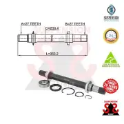 Front Axle Left Drive Shaft Suit HONDA HR-V 1.6 16V 4WD (GH2, GH4) HR-V (GH_) (for: Honda)