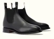 RM Williams Dynamic Flex Craftsman Australian Made Boots Black Size 10G