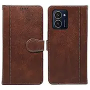 Phone Case for HMD Pulse Leather Cases Brown