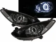 Mazda2/Demio 08-14 Hatchback 3D/5D CCFL Projector Headlight Black for MAZDA RHD