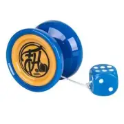NEW DUNCAN FREEHAND Intermediate Counterweight Yo Yo-Yo Blue Rim Orange Caps