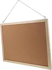 Gogogmee Corkboards for Wall Double-Sided Bulletin Board Small Office Memo Board Easy Wall Mounting