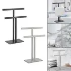 Towel Rack Jewelry Stand Towel Holder for Bedrooms Laundry Rooms Countertop