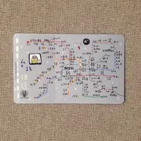 在飛比找蝦皮商城優惠-悠遊卡貼紙 台北捷運MRT路網圖